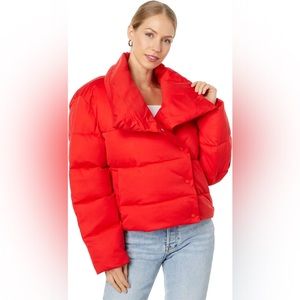 Avec Les Filles Envelope Collar Puffer